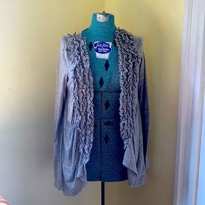 Lightweight greyish taupe sweater.